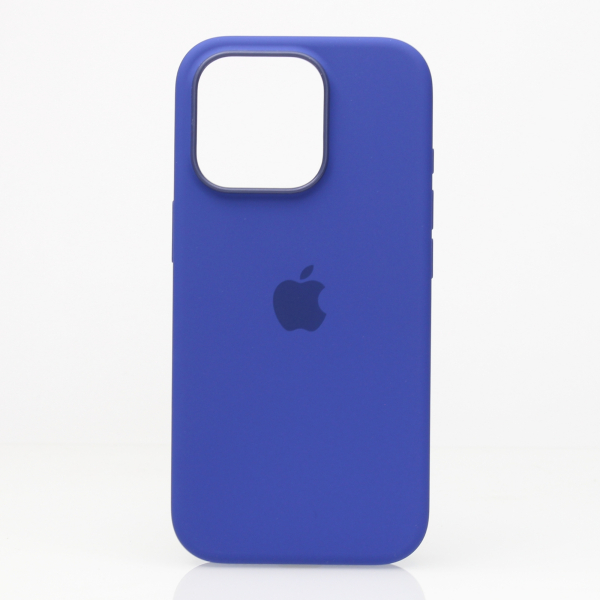 Силиконовый чехол Lux Colors с поддержкой MagSafe для iPhone 16 Pro (AI) Ultramarine