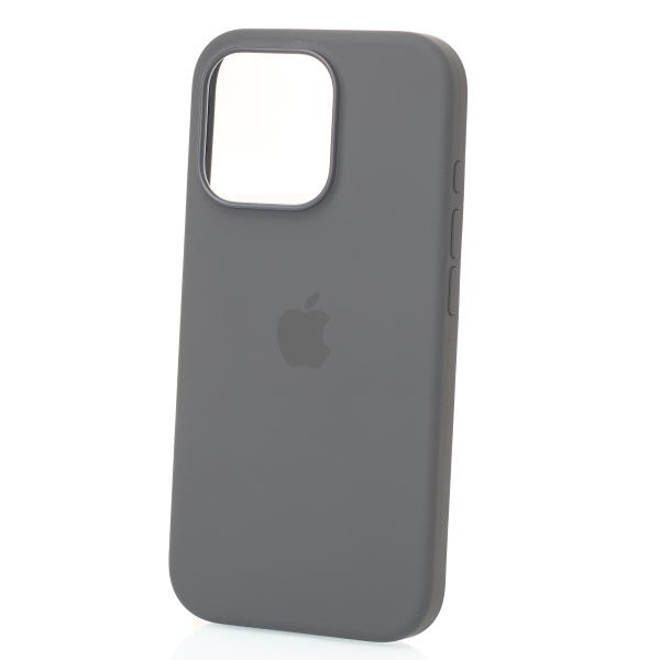 Силиконовый чехол Lux Colors с поддержкой MagSafe для iPhone 16 Pro (AI) Stone Gray