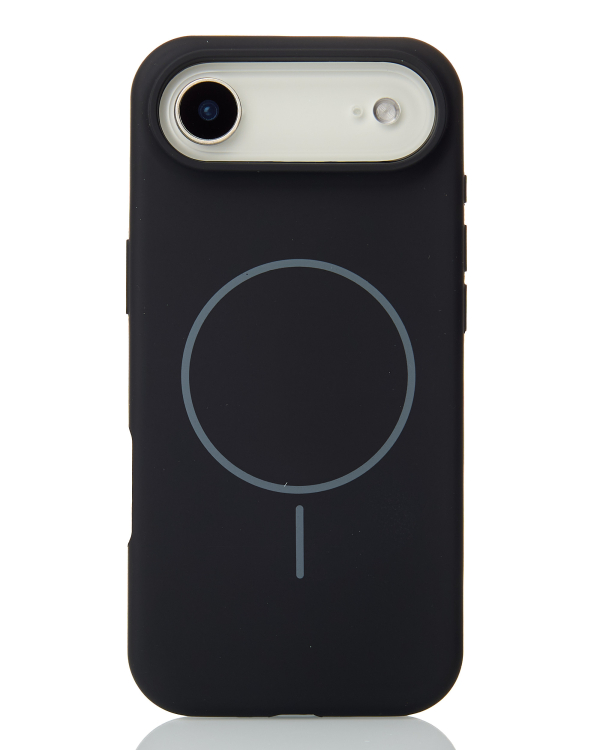 Силиконовый чехол Slim Ring Soft с поддержкой MagSafe для iPhone 17 AIR black