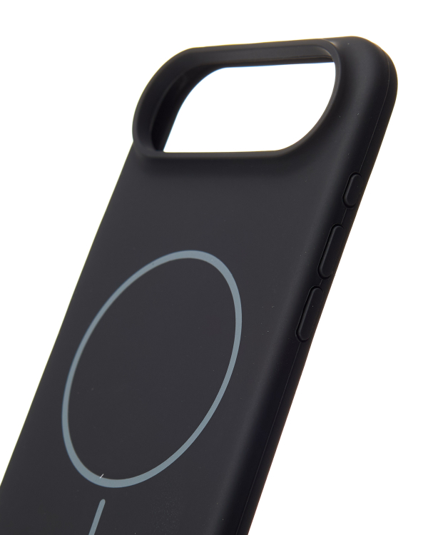 Силиконовый чехол Slim Ring Soft с поддержкой MagSafe для iPhone 17 AIR black