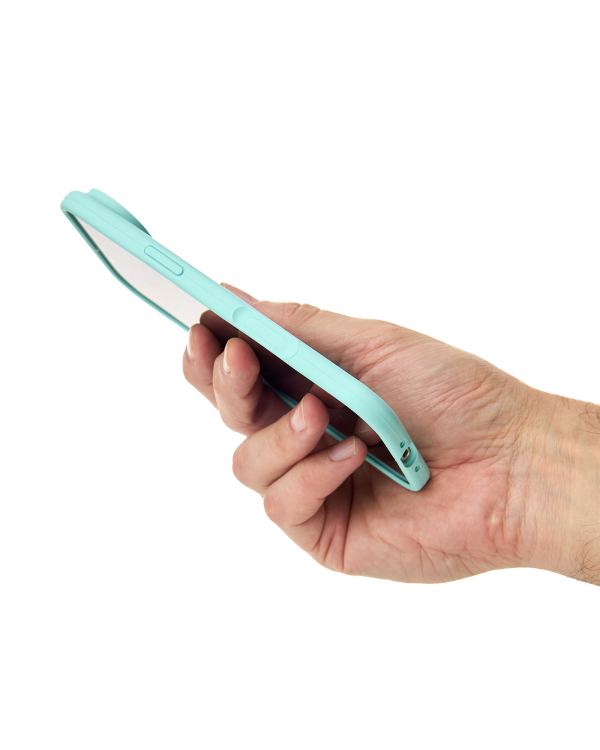 Силиконовый чехол Slim Ring Soft с поддержкой MagSafe для iPhone 17 AIR succulent