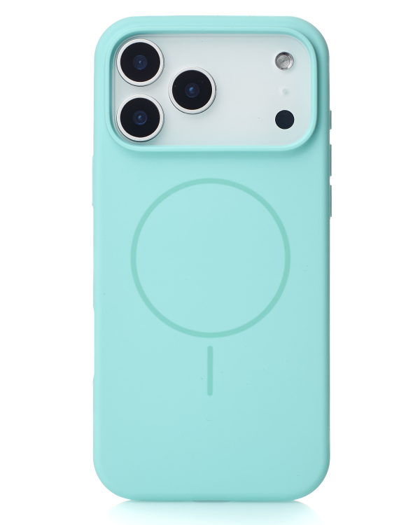 Силиконовый чехол Slim Ring Soft с поддержкой MagSafe для iPhone 17 Pro Max succulent