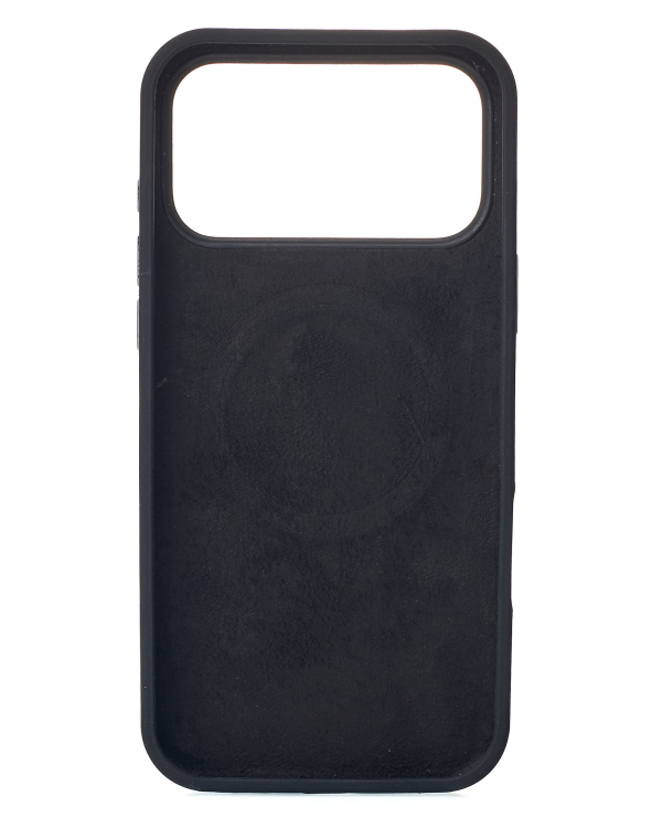 Силиконовый чехол Slim Ring Soft с поддержкой MagSafe для iPhone 17 Pro black
