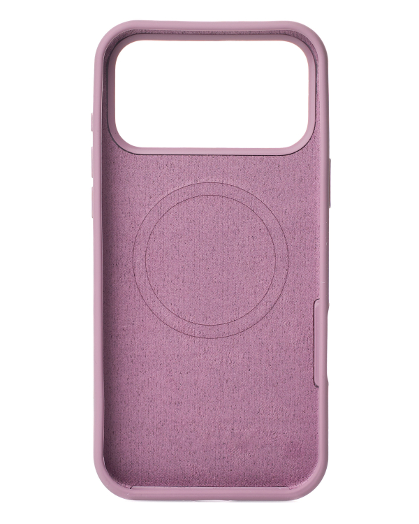 Силиконовый чехол Slim Ring Soft с поддержкой MagSafe для iPhone 17 Pro lavander