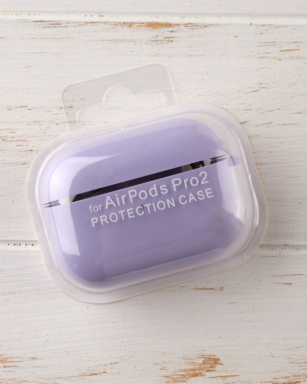 Чехол для Airpods Pro2 SOFT+Fiber фиалковый