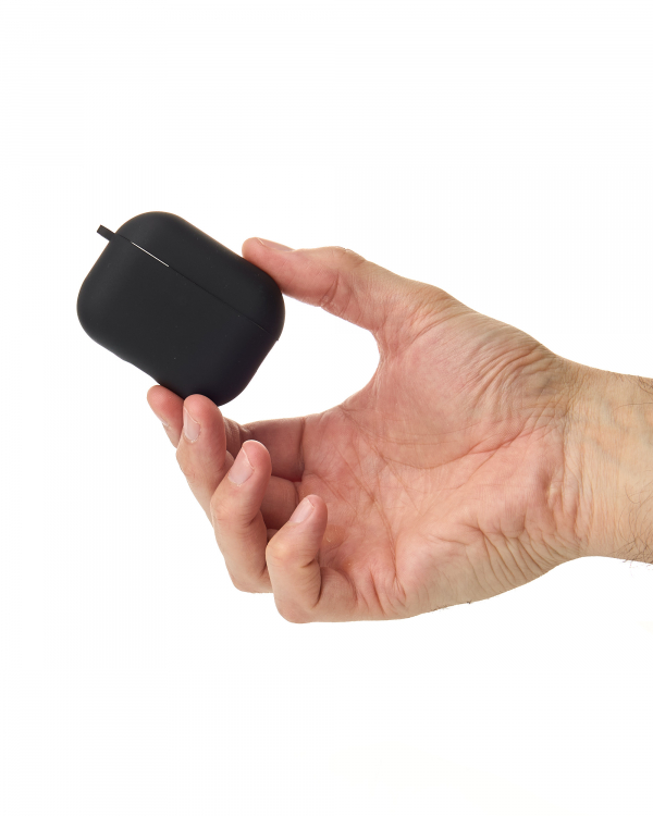 Чехол для Airpods Pro3 SOFT+Fiber black