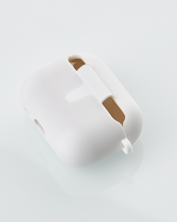 Чехол для Airpods Pro3 SOFT+Fiber white