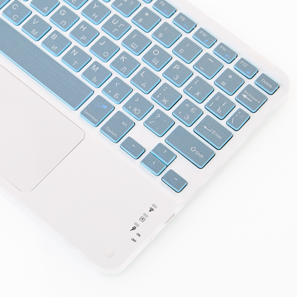 Чехол для планшета BT Keyboard iPad 12.9 серо-синий