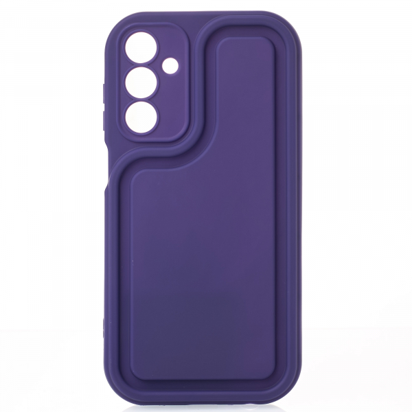 Чехол AIR SAC для Samsung A35 фиолетовый