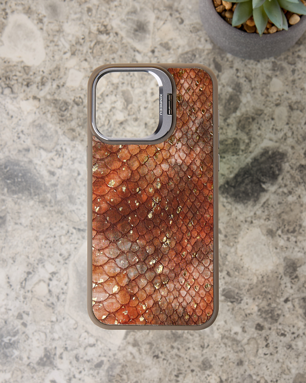 Чехол SNAKE для iPhone 15 Pro Max серый