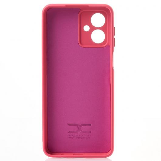 Силиконовый чехол SOFT Silicone Case для Motorola G54 (без лого) малиновый