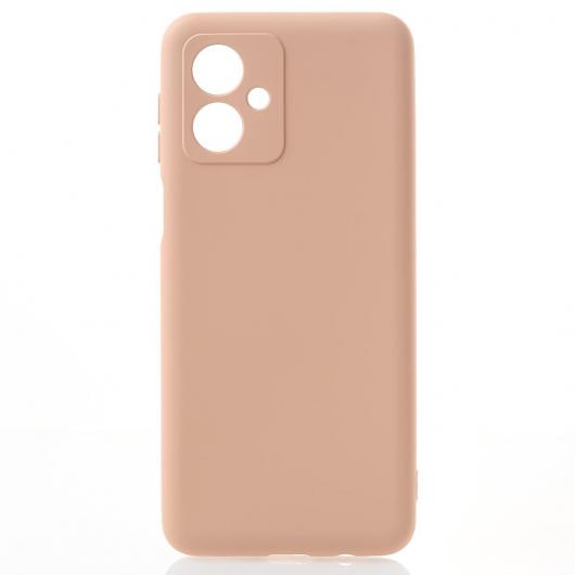 Силиконовый чехол SOFT Silicone Case для Motorola G54 (без лого) пудра