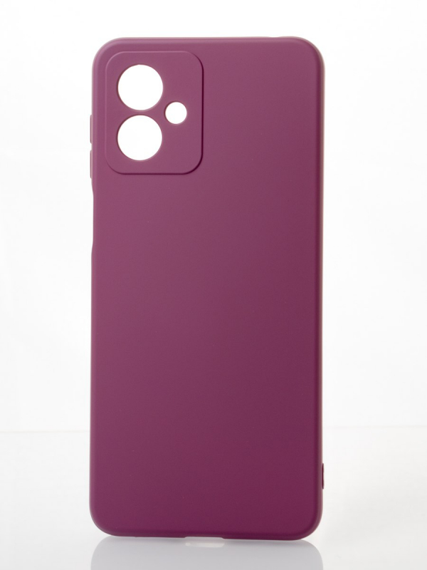Силиконовый чехол SOFT Silicone Case для Motorola G14 (без лого) лаванда