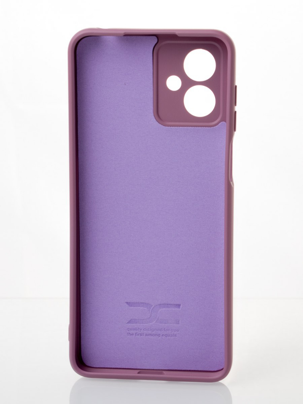 Силиконовый чехол SOFT Silicone Case для Motorola G14 (без лого) лаванда