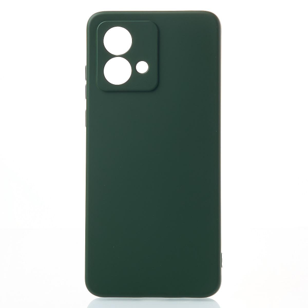 Силиконовый чехол SOFT Silicone Case для Motorola G84 (без лого) темно-зеленый