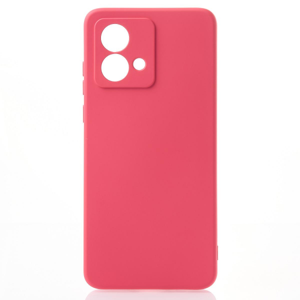 Силиконовый чехол SOFT Silicone Case для Motorola G84 (без лого) малиновый