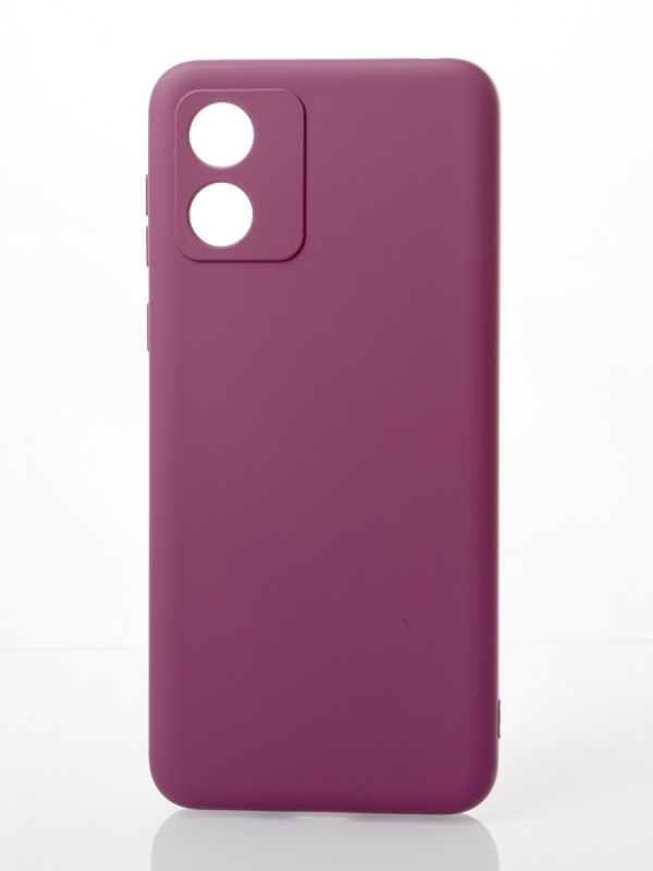Силиконовый чехол SOFT Silicone Case для Motorola E13 (без лого) лаванда