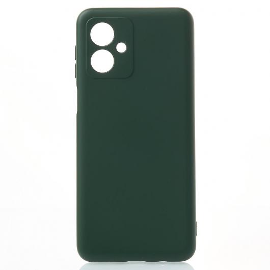 Силиконовый чехол SOFT Silicone Case для Motorola G54 (без лого) темно-зеленый