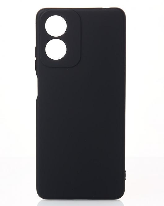 Силиконовый чехол SOFT Silicone Case для Motorola G04 (без лого) черный