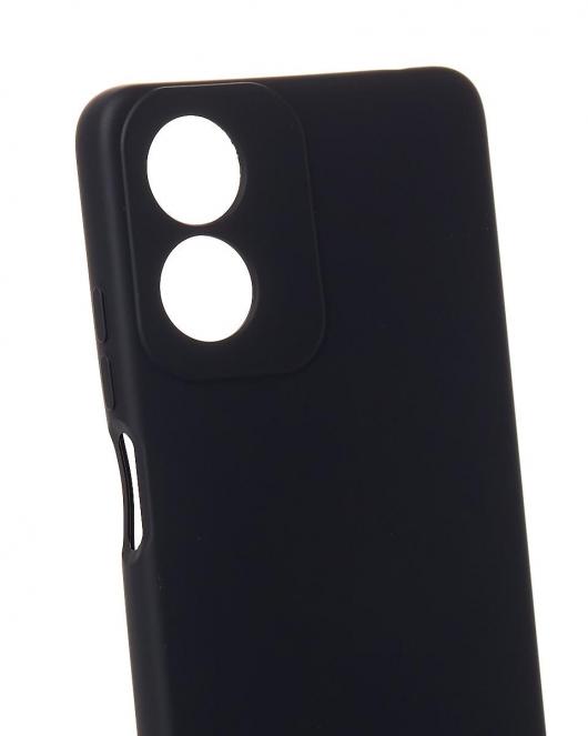 Силиконовый чехол SOFT Silicone Case для Motorola G04 (без лого) черный