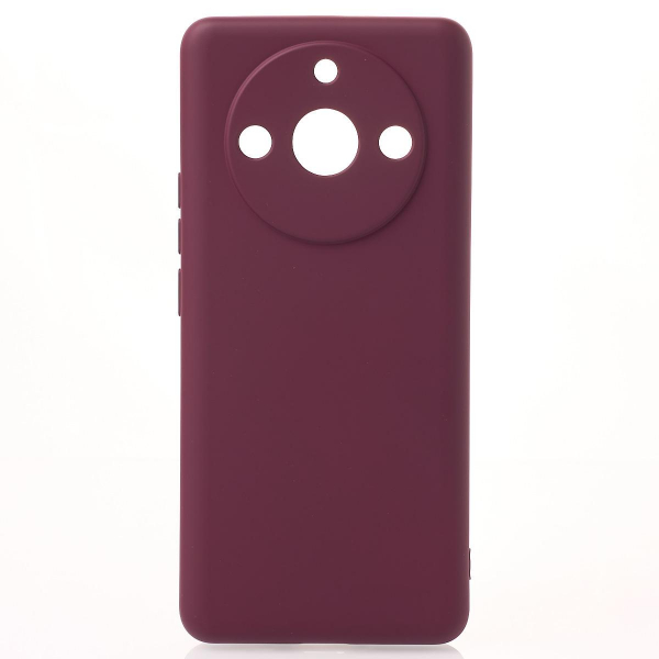 Силиконовый чехол SOFT Silicone Case для Realme 11 Pro+ (без лого) бордовый