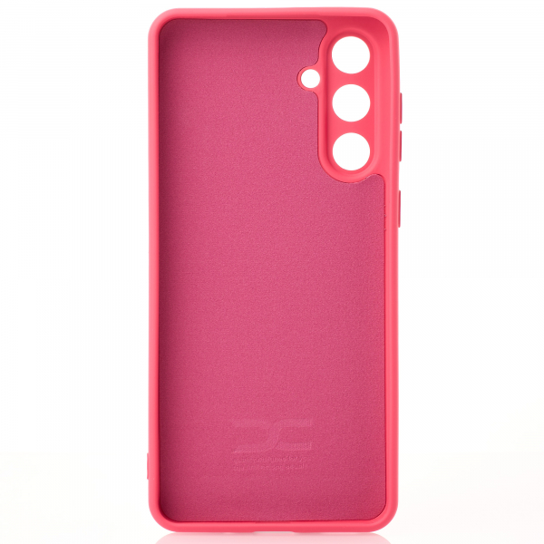 Силиконовый чехол SOFT Silicone Case для Samsung M55/M55S (без лого) малиновый