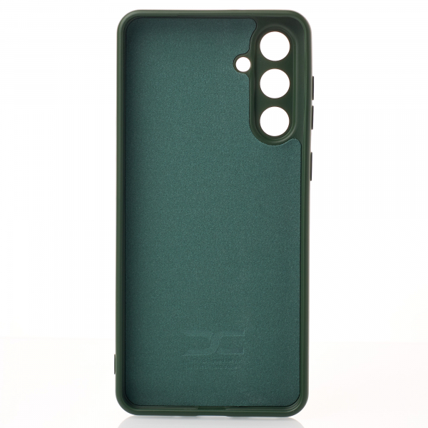 Силиконовый чехол SOFT Silicone Case для Samsung M55/M55S (без лого) темно-зеленый