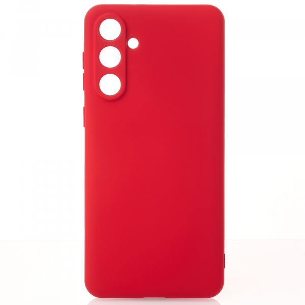 Силиконовый чехол SOFT Silicone Case для Samsung M55/M55S (без лого) красный