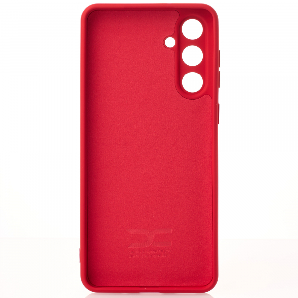 Силиконовый чехол SOFT Silicone Case для Samsung M55/M55S (без лого) красный