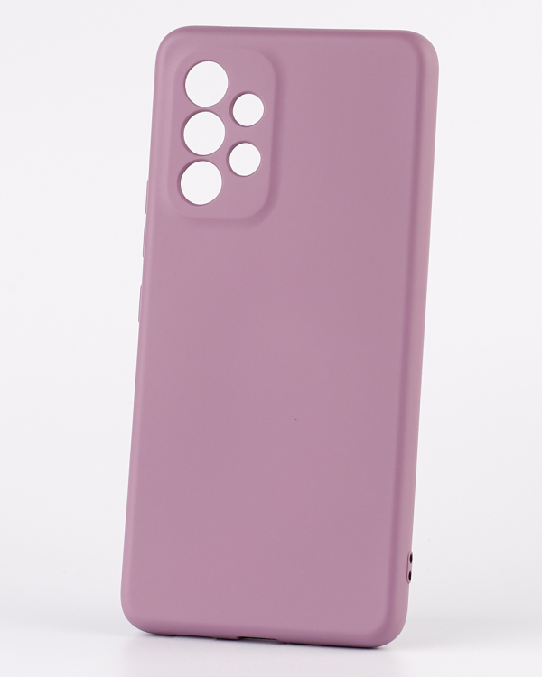 Силиконовый чехол SOFT Silicone Case для Samsung A53 5G (без лого) глициния
