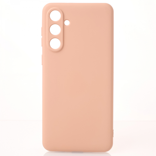 Силиконовый чехол SOFT Silicone Case для Samsung M55/M55S (без лого) пудра