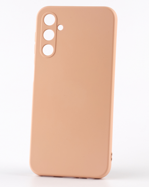 Силиконовый чехол SOFT Silicone Case для Samsung A24 4G (без лого) пудра