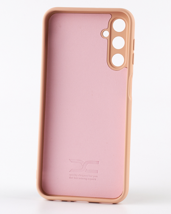 Силиконовый чехол SOFT Silicone Case для Samsung A24 4G (без лого) пудра