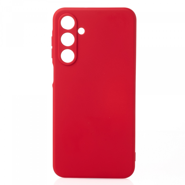 Силиконовый чехол SOFT Silicone Case для Samsung A16 (без лого) красный
