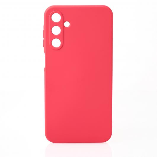 Силиконовый чехол SOFT Silicone Case для Samsung M35 (без лого) малиновый