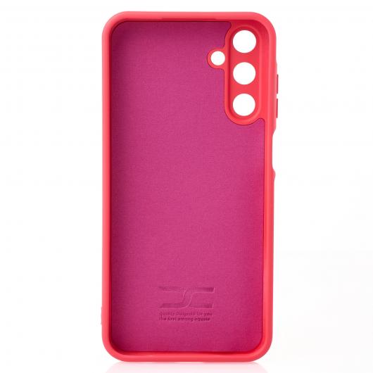 Силиконовый чехол SOFT Silicone Case для Samsung M35 (без лого) малиновый