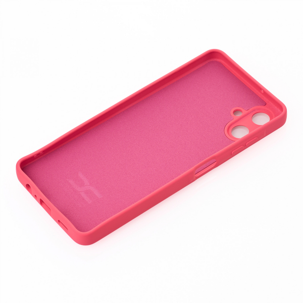 Силиконовый чехол SOFT Silicone Case для Samsung A06 (без лого) малиновый
