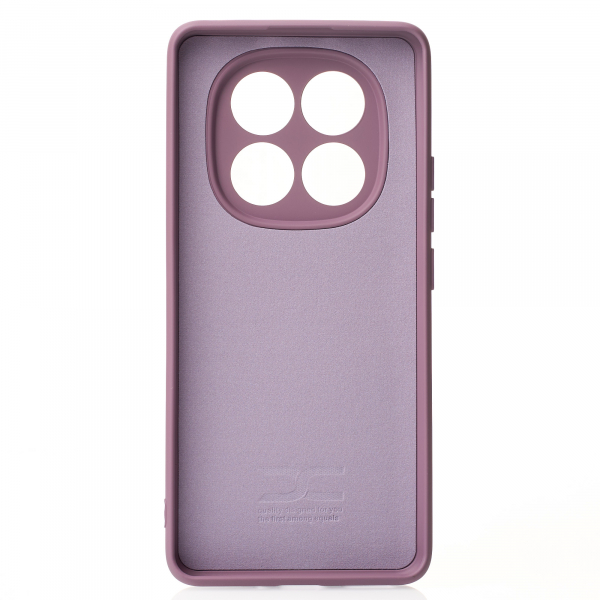 Силиконовый чехол SOFT Silicone Case для Xiaomi Redmi Note 14 Pro 5G (без лого) лаванда