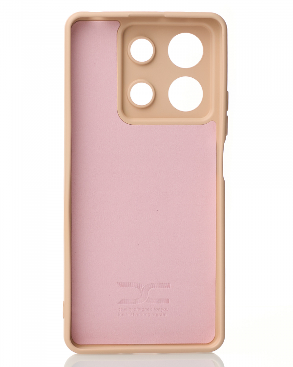 Силиконовый чехол SOFT Silicone Case для Xiaomi Redmi Note 13 5G (без лого) пудра