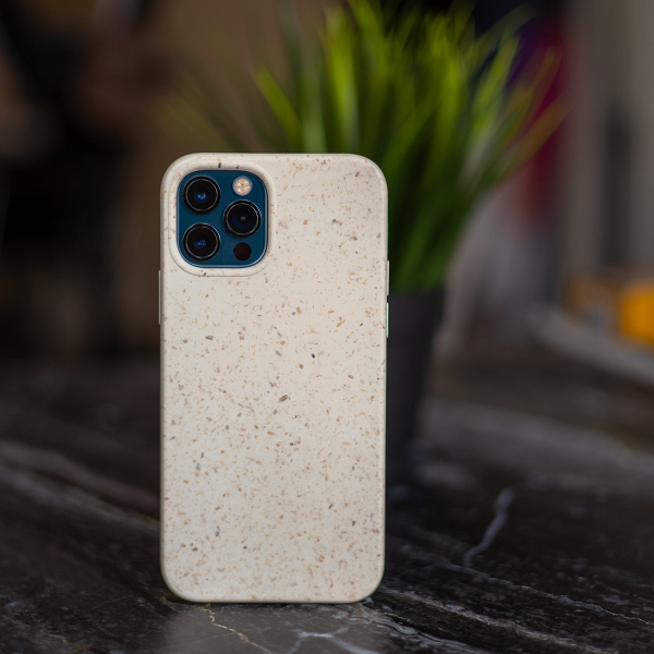 Силиконовый чехол XO K03 для iPhone 12 Pro Max (pla material) белый