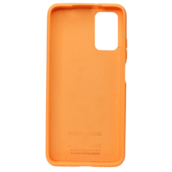 Силиконовый чехол SOFT Silicone Case для Xiaomi Poco M3 (без лого) оранжевый