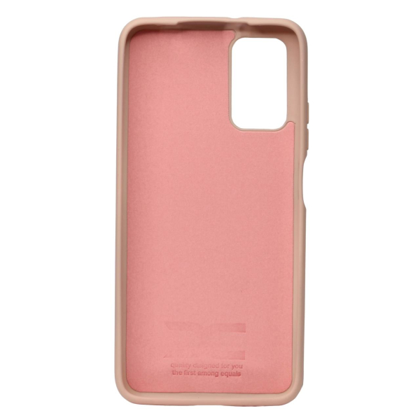 Силиконовый чехол SOFT Silicone Case для Xiaomi Poco M3 (без лого) розовый
