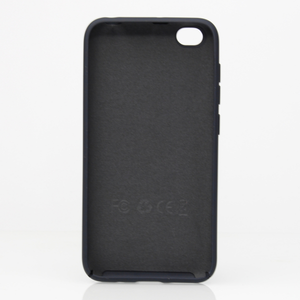 Силиконовый чехол SOFT Silicone Case для Xiaomi Redmi GO (с логотипом) черный
