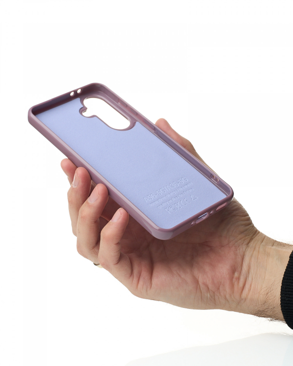 Чехол Glamour Case with MagSafe для Samsung A36 deep purple