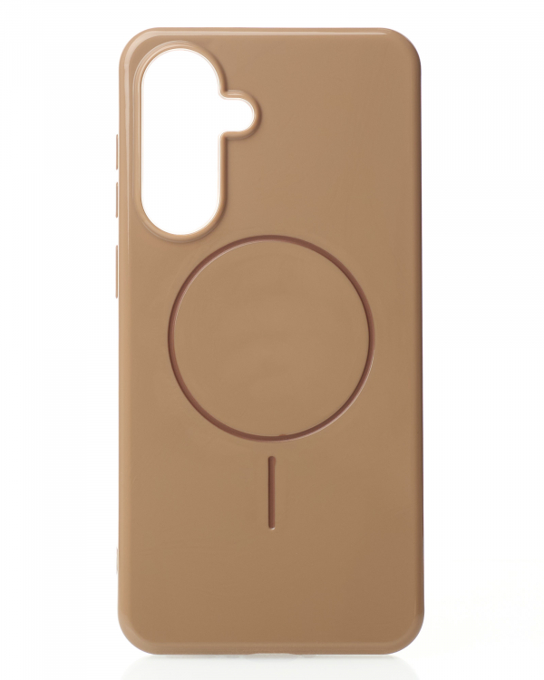 Чехол Glamour Case with MagSafe для Samsung A56 desert titanium