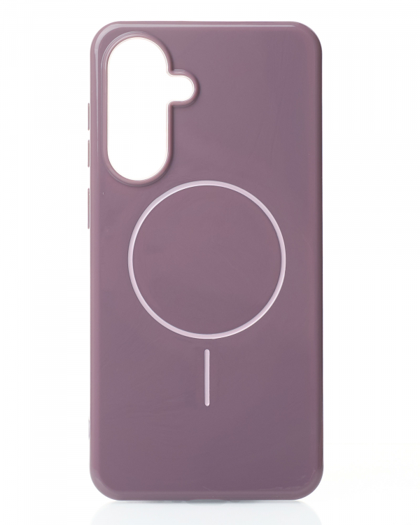 Чехол Glamour Case with MagSafe для Samsung A56 deep purple