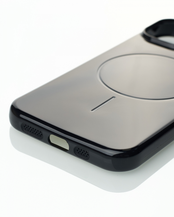 Чехол Glamour Case with MagSafe для iPhone 11 black