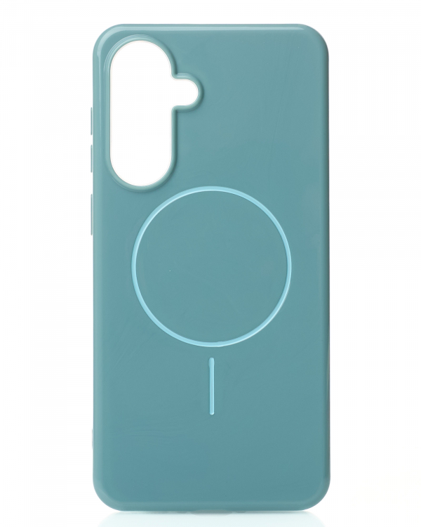 Чехол Glamour Case with MagSafe для Samsung A56 wave blue
