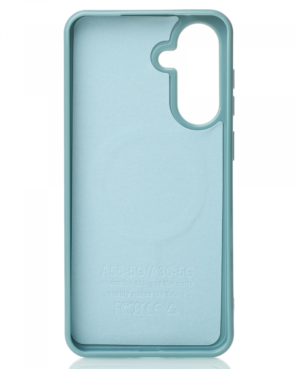 Чехол Glamour Case with MagSafe для Samsung A56 wave blue