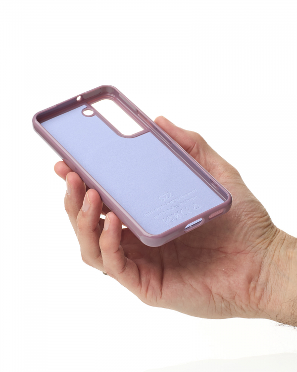 Чехол Glamour Case with MagSafe для Samsung S21 FE deep purple